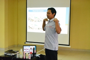 Pelatihan Pijat Bayi oleh jhonson baby